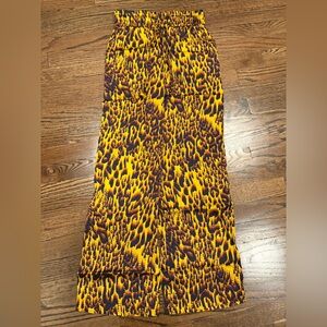 Allsaints Animal Print Pants XS